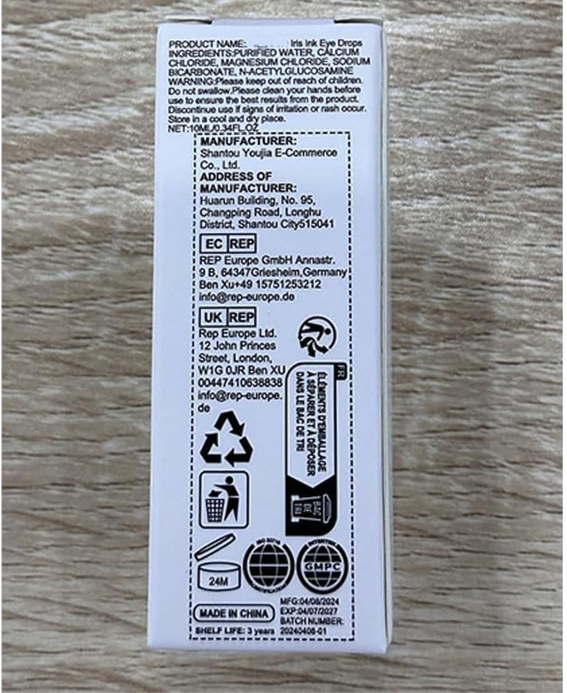 Color Eye Drops,Fancy Eye Drops Change Eye Color, Color Changing Eye Drops, Lighten & Brighten Your Eye Color, 5Pc image number 6