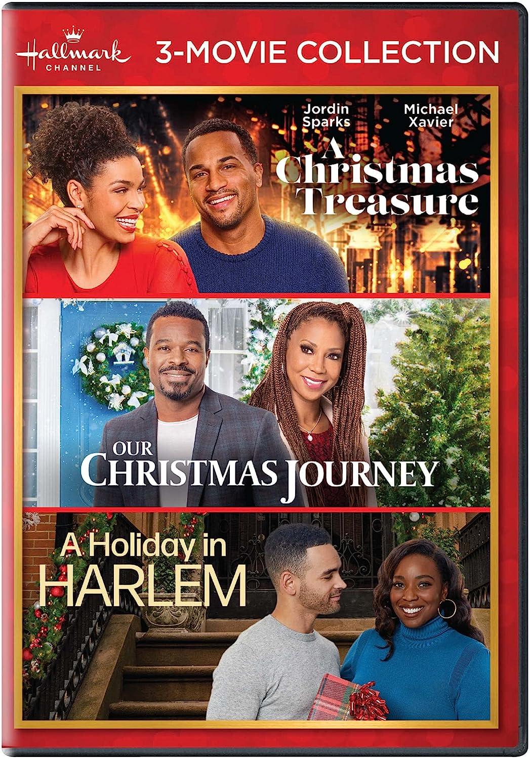 Hallmark 3-Movie Collection: a Christmas Treasure, Our Christmas Journey & a Holiday in Harlem [Region Free] image number 3