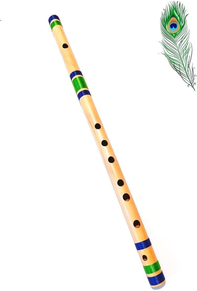 Bamboo Flute | C Natural Medium Scale | for Professional/Beginner Basuri | 19 Inch Bamboo Bansuri | image number 1