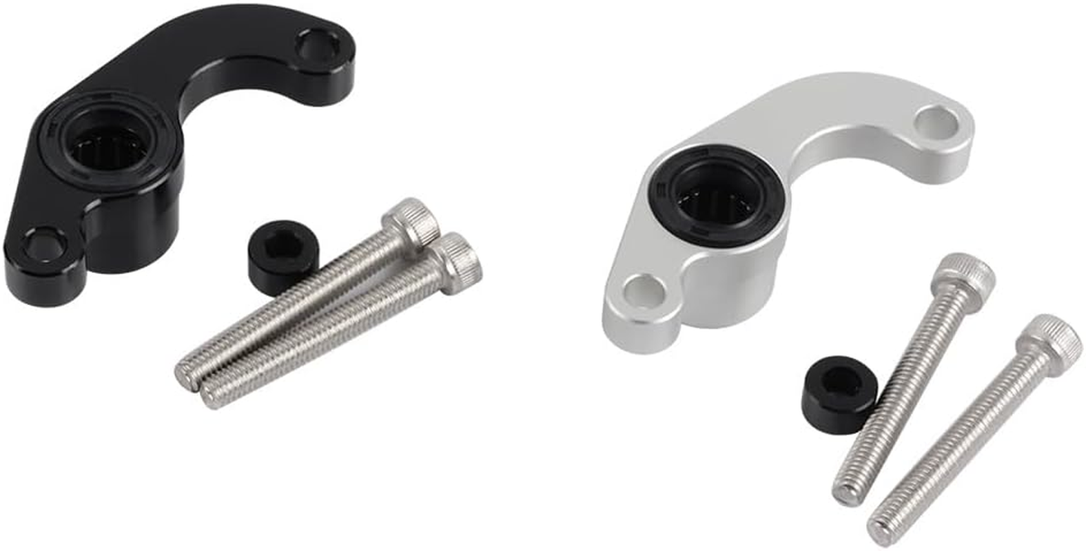 Shift Holder Support Kit Gear Shaft Bracket Stabilizer Change Rod Retainer Compatible with Kawasaki Z900 Z900RS Z 900 RS AFE 2018 2019 2020 2021 2022 2023 2024 ZX1000SX Verseys Ninja 1000 - Silver image number 2