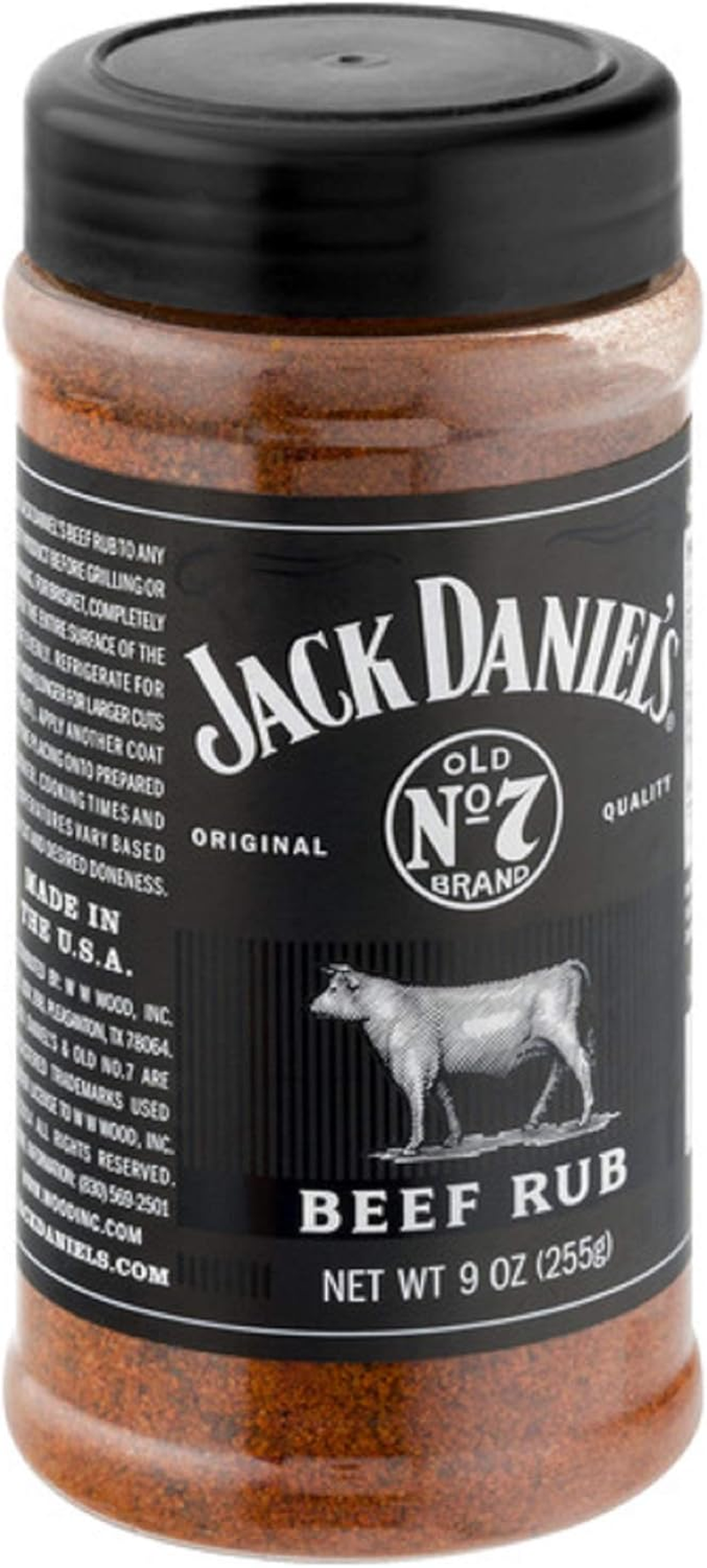 Jack Daniel'S 01761 Beef Original Quality Rub, 9 Oz