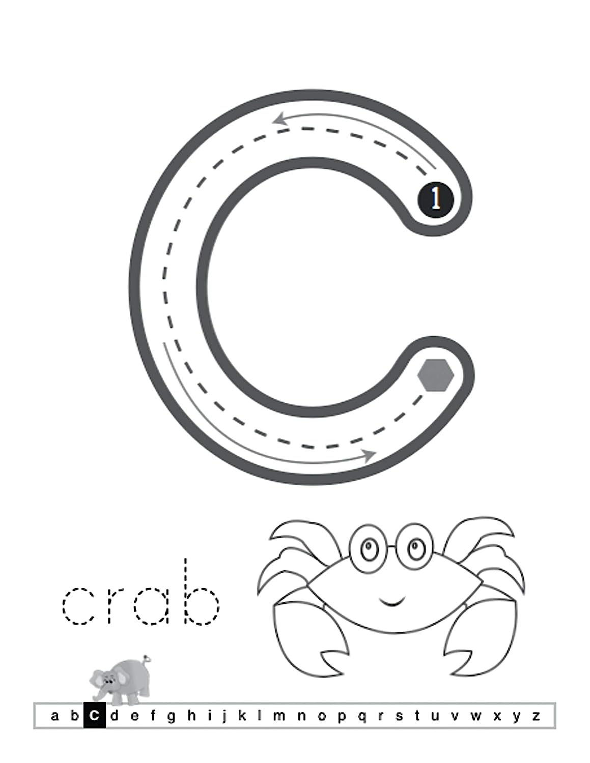 Tracing for Toddlers: First Learn to Write Workbook. Practice Line Tracing, Pen Control to Trace and Write ABC Letters, Numbers and Shapes image number 1