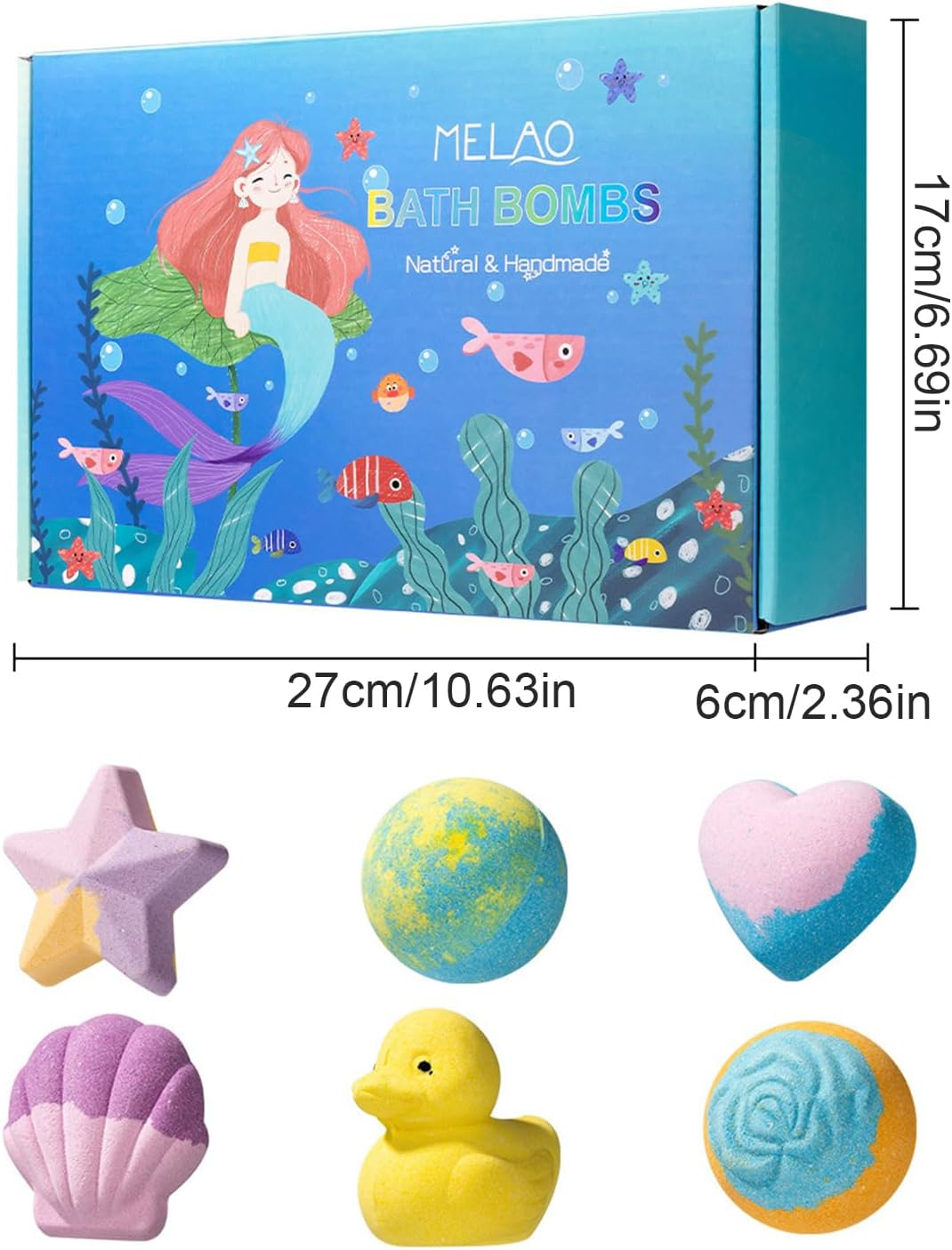 Bubble Bath Balls | Bath Balls - Scented Relaxing Body Cleanser for All Skin Types Women Kids Hotel Spa Home Bathroom image number 3