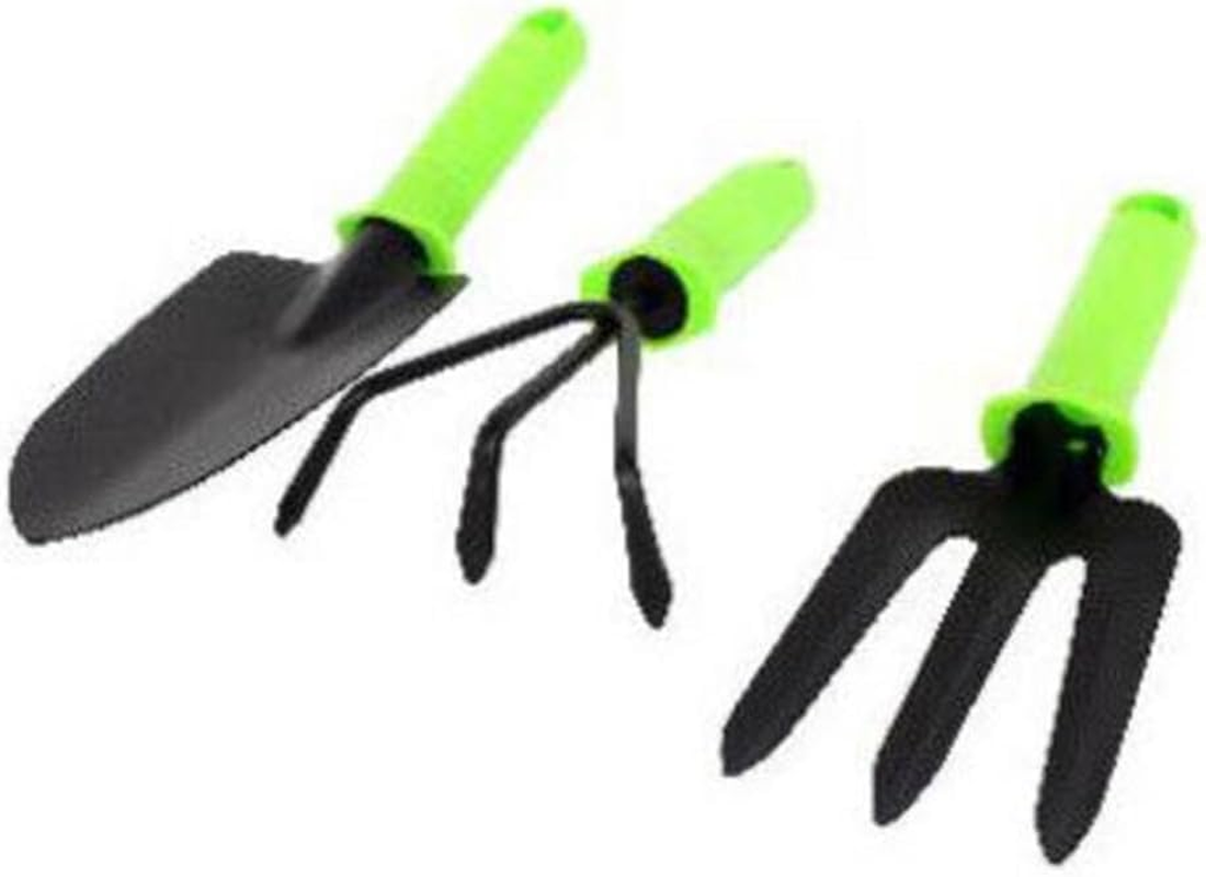 Leona Co 3PCS Garden Hand Tools - Fork, Trowel & Rack Lightweight Durable Garden Tools for Planting, Weeding, and Cultivating image number 6