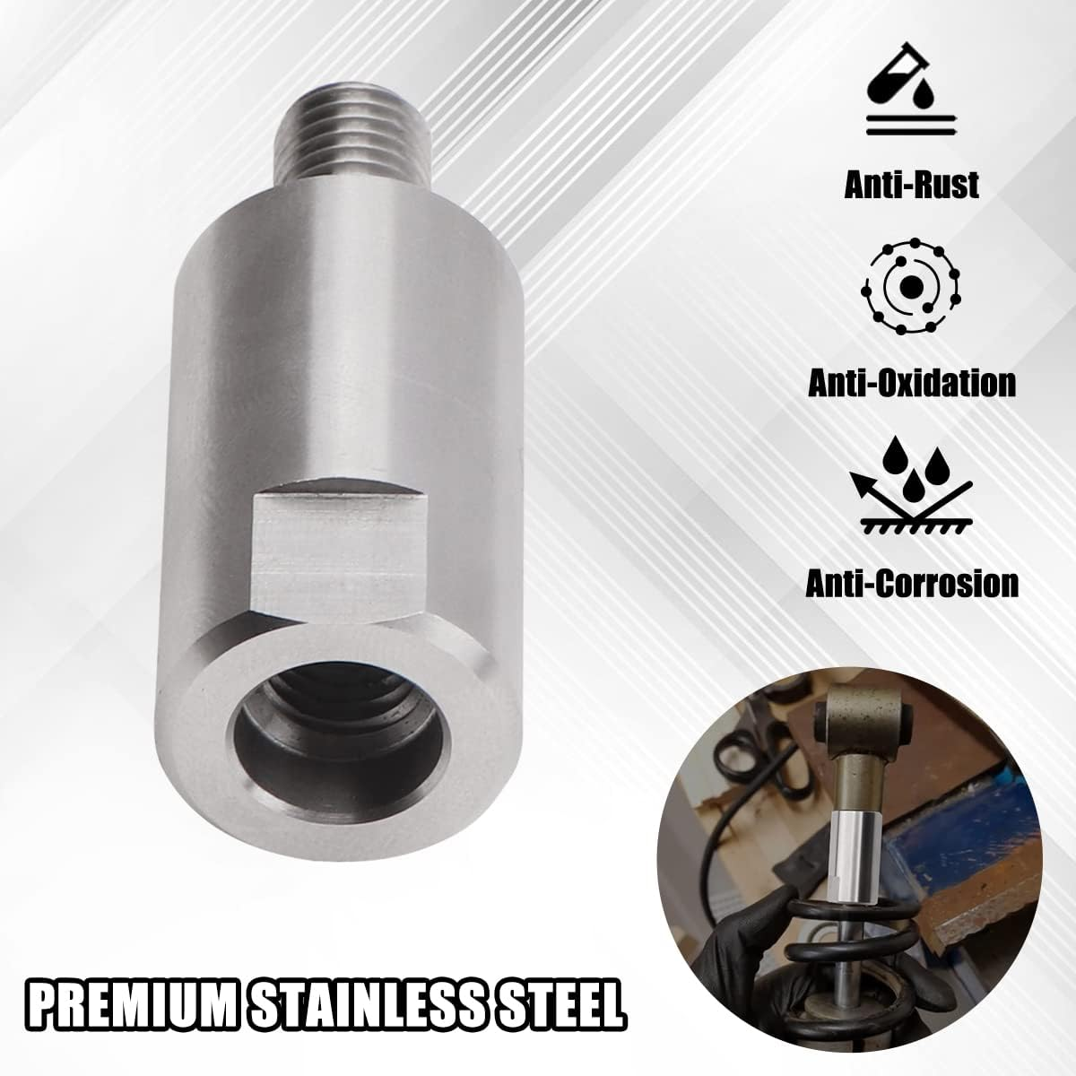 Rear Suspension Shock Extender, Stainless Steel Rear Suspension Lift Kit for Yamaha PW80 TTR90, Raising Rear Seat Height 4 Inches image number 6