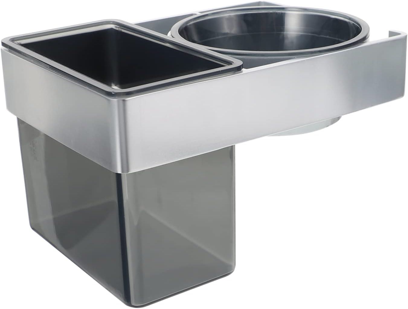 Wall-Mounted Bracket Aluminum Storage Holder for Hair Dryer Bathroom Hanger Organiser Storage for over Door Hair Dryer Holder image number 3