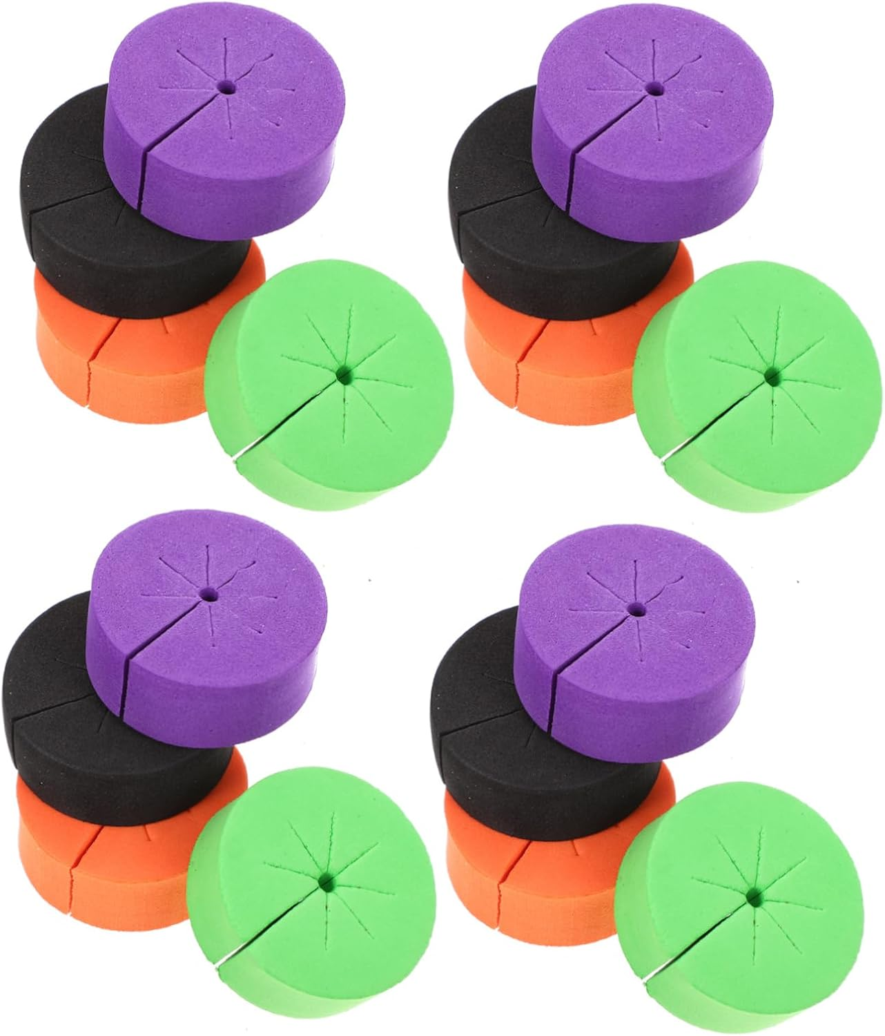 Kisangel 40Pcs Garden Plant Tools Colonial Cotton Eva Hydroponic Tools Soilless Planting Kit High-Yield Vegetable Growing image number 1