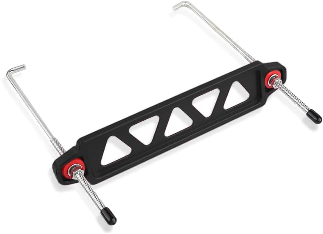 Car Battery Hold down Bracket Holder, Aluminum Alloy Battery Bracket with Stainless Steel J Hook Bolt image number 5