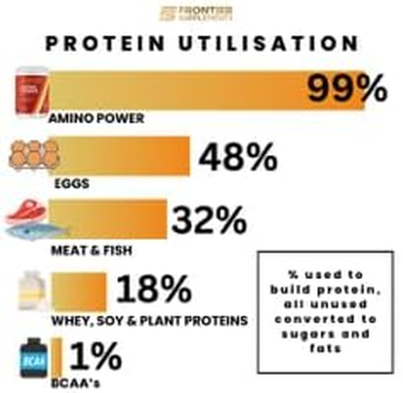 RESTOCKED! Unlock Peak Protein Performance with Amino Power: Revolutionary Essential Amino Acids (EAA) Formula for Everyday Legends! image number 3