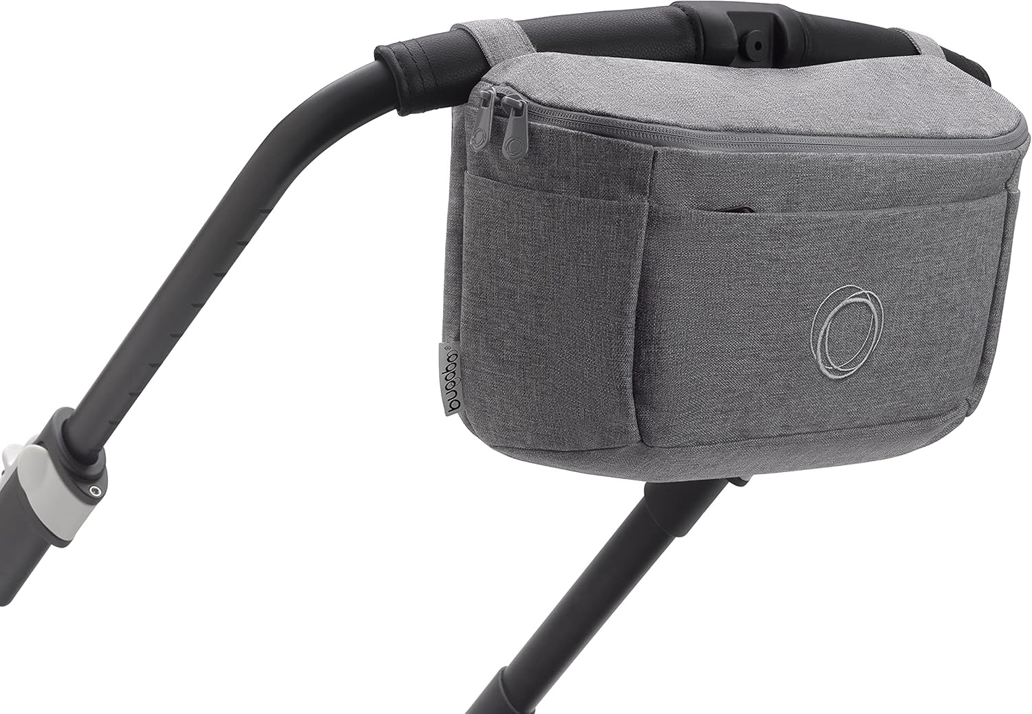Bugaboo Multi-Pocket Compact Pushchair Organiser with Easy Access Pockets, Must-Have Accessory for All Baby Essentials in Grey Melange image number 4