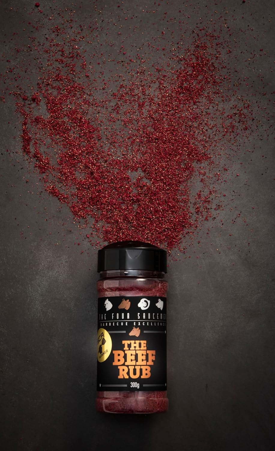 The Four Saucemen Original BBQ Rubs Set - Premium Blends for Chicken, Beef, Lamb, Pork - Award-Winning Barbecue Seasoning Gift Pack image number 4