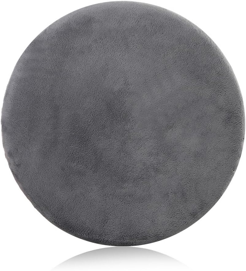 Leona Co 360&deg; Swivel Seat Cushion for Car, Chair & Wheelchair &ndash; Orthopaedic Mobility Aid Pad for Elderly, Injury Recovery & Daily Use &ndash; Non-Slip Base, Soft Memory Foam Comfort, 40Cm Diameter (Grey) image number 4