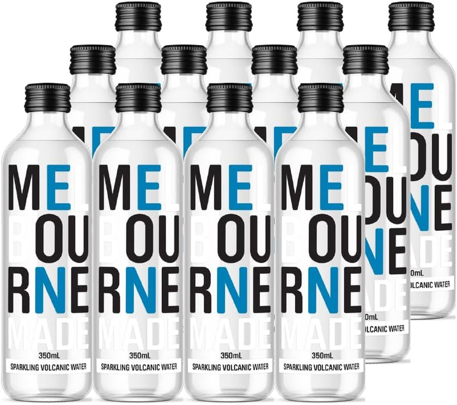 MELBOURNE MADE SPARKLING VOLCANIC WATER 350ML GLASS image number 1