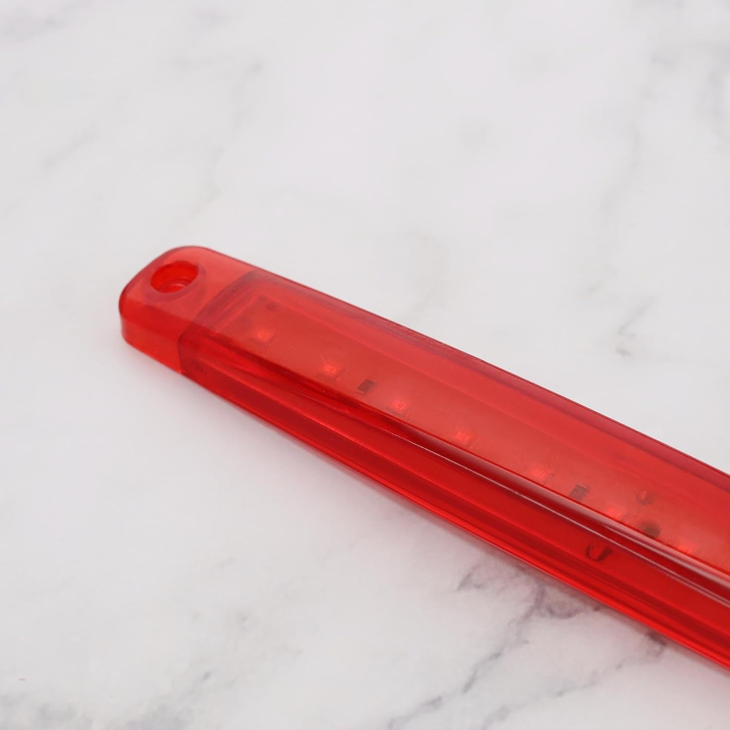 Emagtech 4Pcs 12V 24V 12 Led Tail Side Marker Lights Rear Side Marker Light Cab Marker Lights for Truck Camper Van Lorry RV Marker Lights Red image number 4