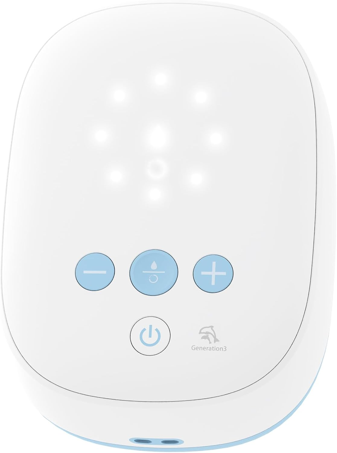 Double Electric Breast Pump, 2 Modes 8 Levels Portable Breastfeeding Pump, with 21/24 Mm Flange, LED Touch Screen, Rechargeable Nursing Double Breast Milk Pump for Home & Travel