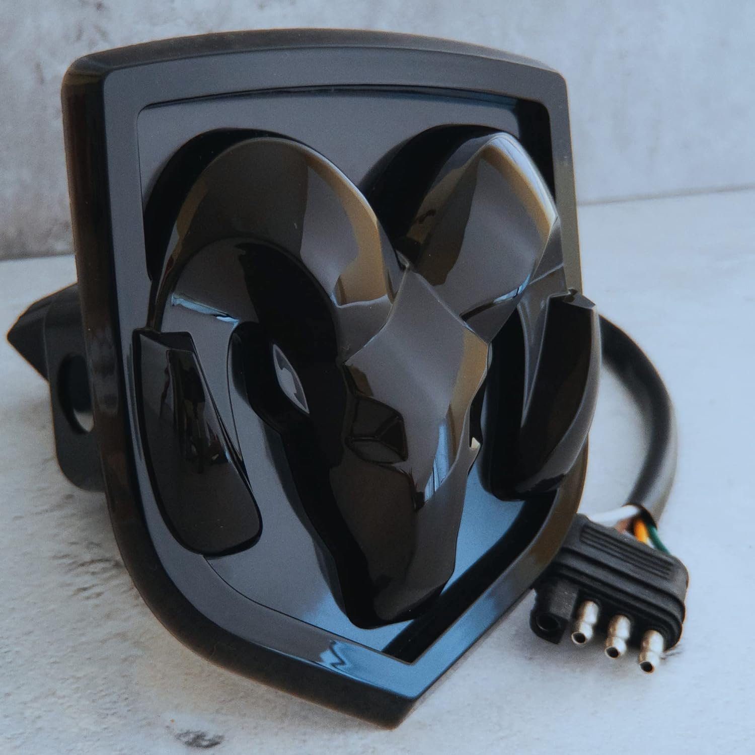 Officially Licensed RAM Hitch Cover (Black)