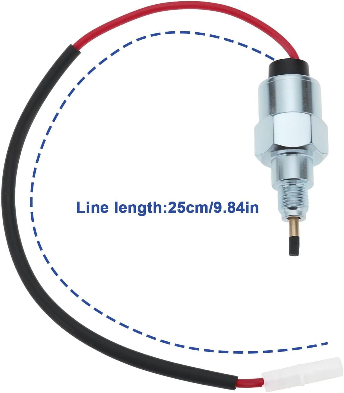 SING F LTD 1PC Carburetor Fuel Shut off Solenoid Compatible with Briggs Stratton OE 692094 807664 FSL90-0009 B1692094 BS-692094-D1 6 92094 BC Wire Length 25Cm Fuel Shut-Off Actuator