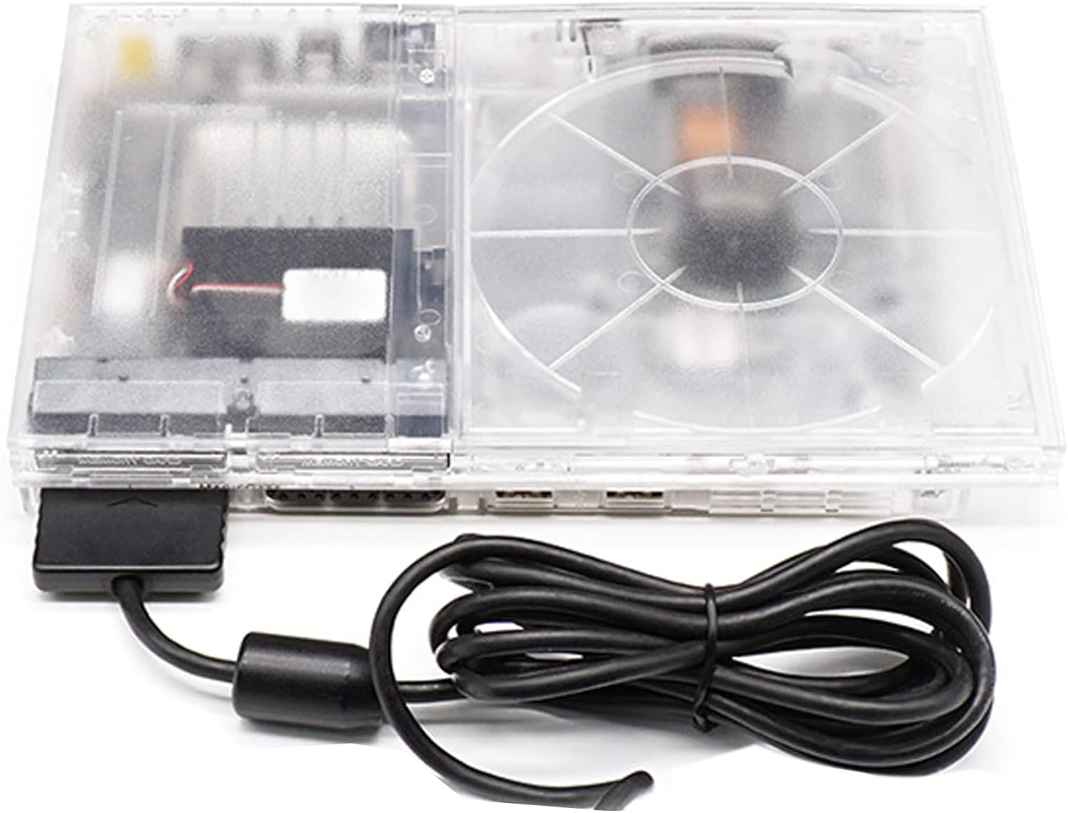 For PS Slim Clear Case DIY Replacement Transparent Game Console Shell for Retro Video Game Console Accessories (For 7XXXX) image number 5