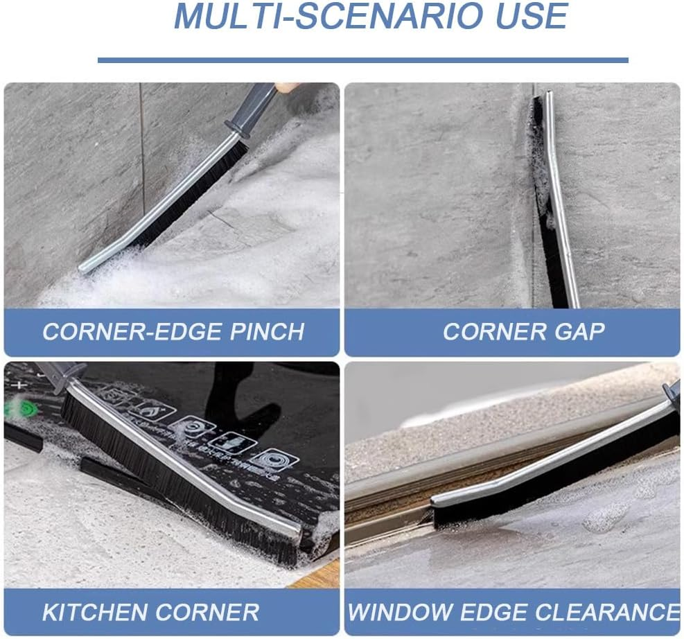 Hard Bristle Crevice Cleaning Brush, Grout Cleaner Brush, Small Cleaning Brushes, Scrub Brush for Shower Tile, Skinny Gap Cleaning Tools for Household Use, Bathroom, Kitchen Tight Spaces image number 5