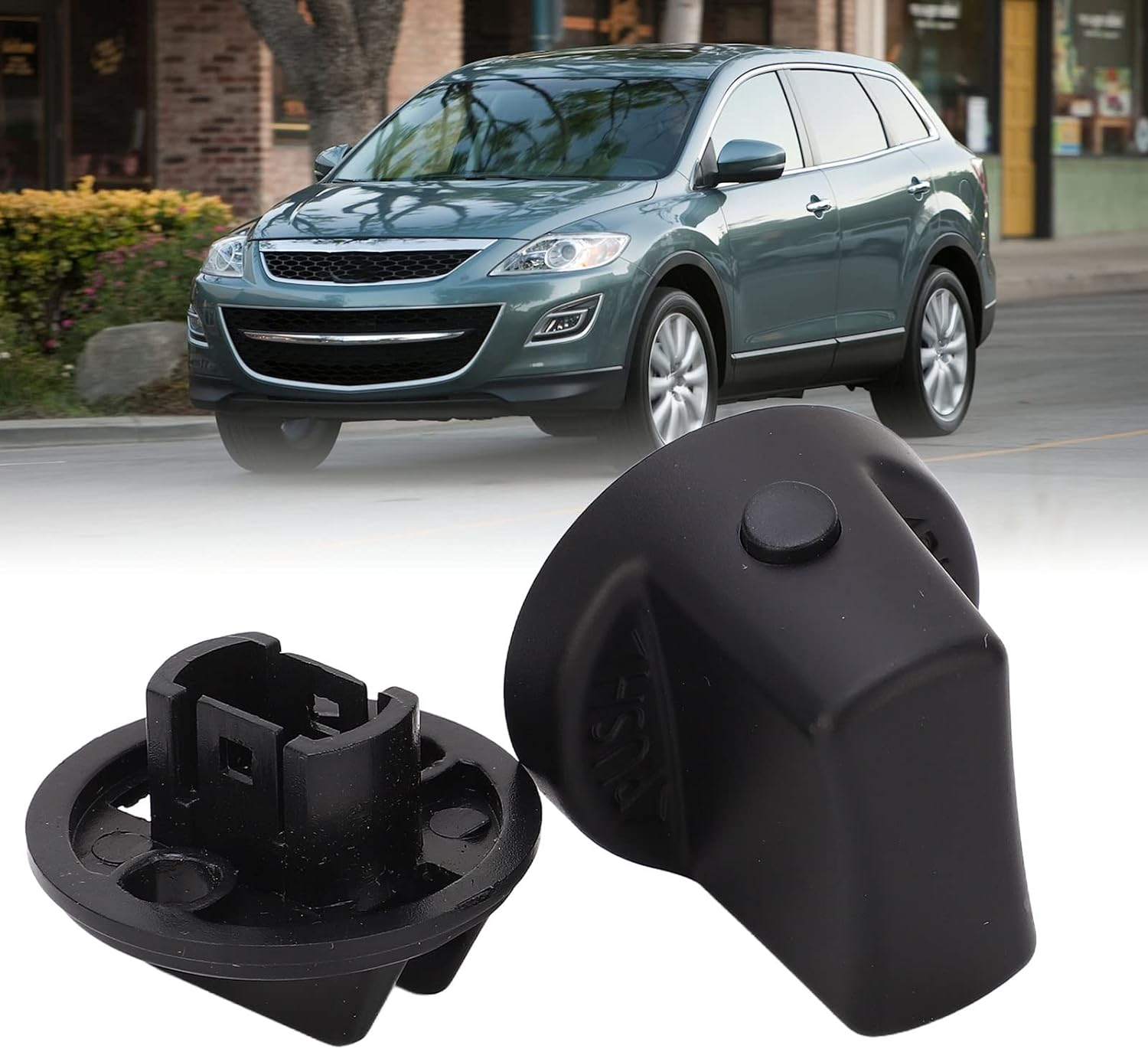 4408A167 Keyless Ignition Switch Knob, Ignition Start Switch Knob Cap and Insert for Lancer 2008‑2017, 4408A031, D6Y1 76 142, D461 66 141A 02 image number 2