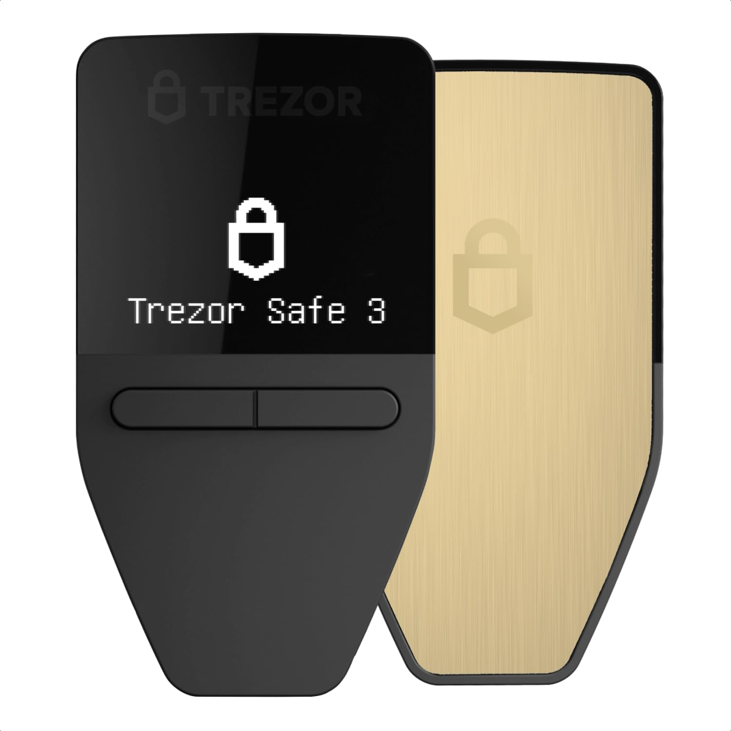 Trezor Safe 3 - Passphrase & Secure Element Protected Crypto Hardware Wallet - Buy, Store, Manage Digital Assets Simply and Safely (Stellar Silver)