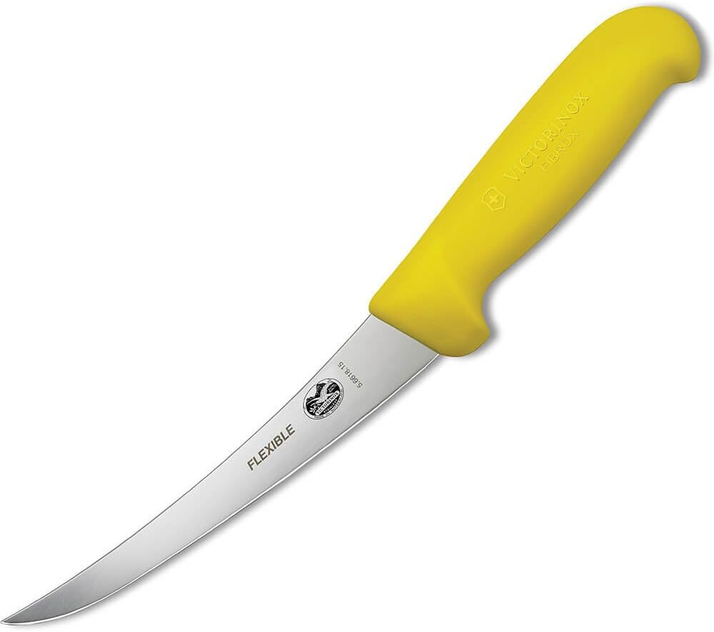 Victorinox Fibrox Curved Flexible Narrow Blade Boning Knife, Red, 5.6611.15 image number 3