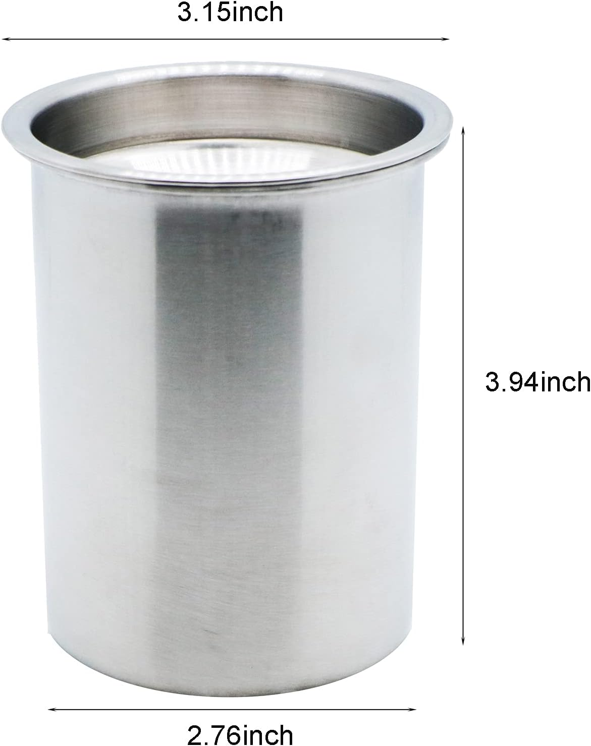 Car Ashtray with Lid Smell Proof, Smokeless Auto Ashtray, Ash Tray for Car Cup Holder, Portable Windproof for Outdoor, Stainless Steel Smoking Accessories for Office Home Use (AA) image number 4