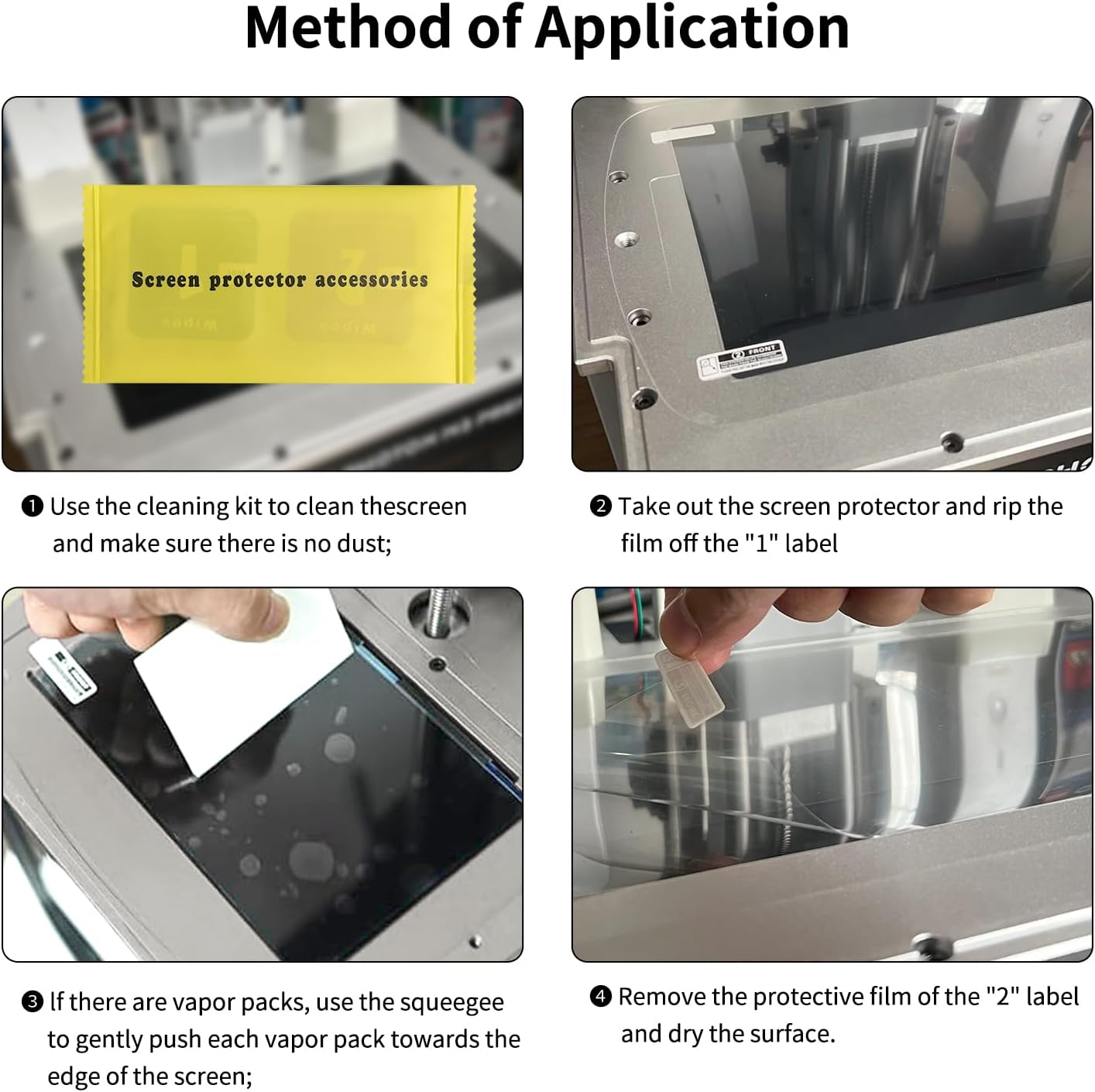 Upgraded 6PCS 3D LCD Printer Screen Protector Only for Anycubi M5S,M5S Pro,Size:10.1Inch,Not for M5,Screen Protective Film for Anycubic Photon M5S,M5S Pro Resin 3D Printer.