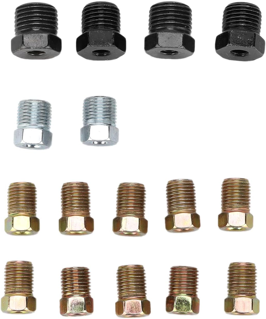 25Ft Brake Line Tubing, Copper Nickel Plated, 3/16In OD with Fittings, for Hydraulic Braking Fuel System, Silver image number 2