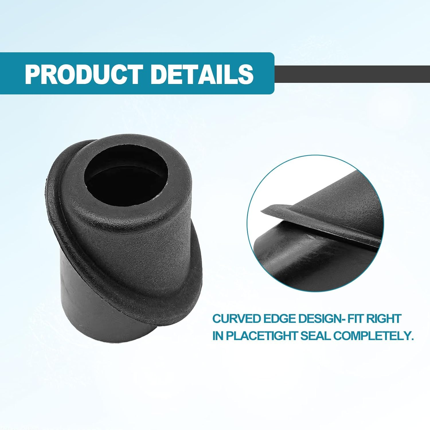 Antenna Base Rubber Adapter Base - Radio Antenna Mast Base - Compatible with Hyundai Elantra 2000-2006 - 96216-2D000&hellip; image number 3