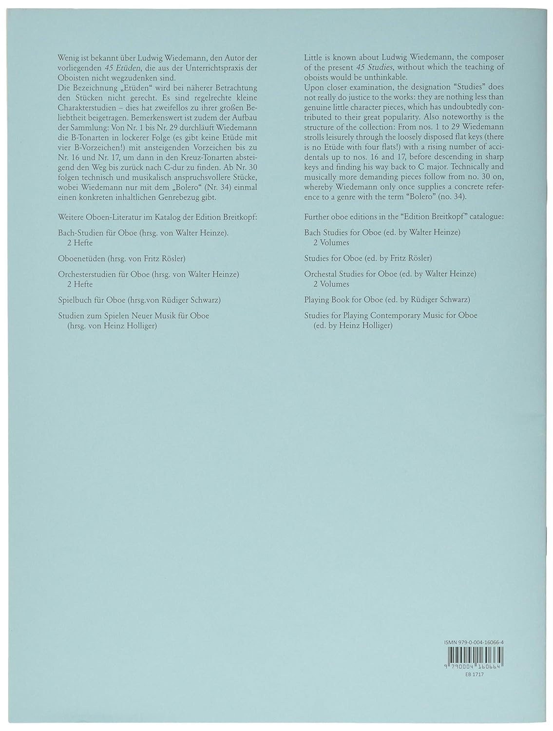 Videman: 45 Practice Songs for Oboe (Oboe Teaching Book) Brightcopf Publishing image number 3