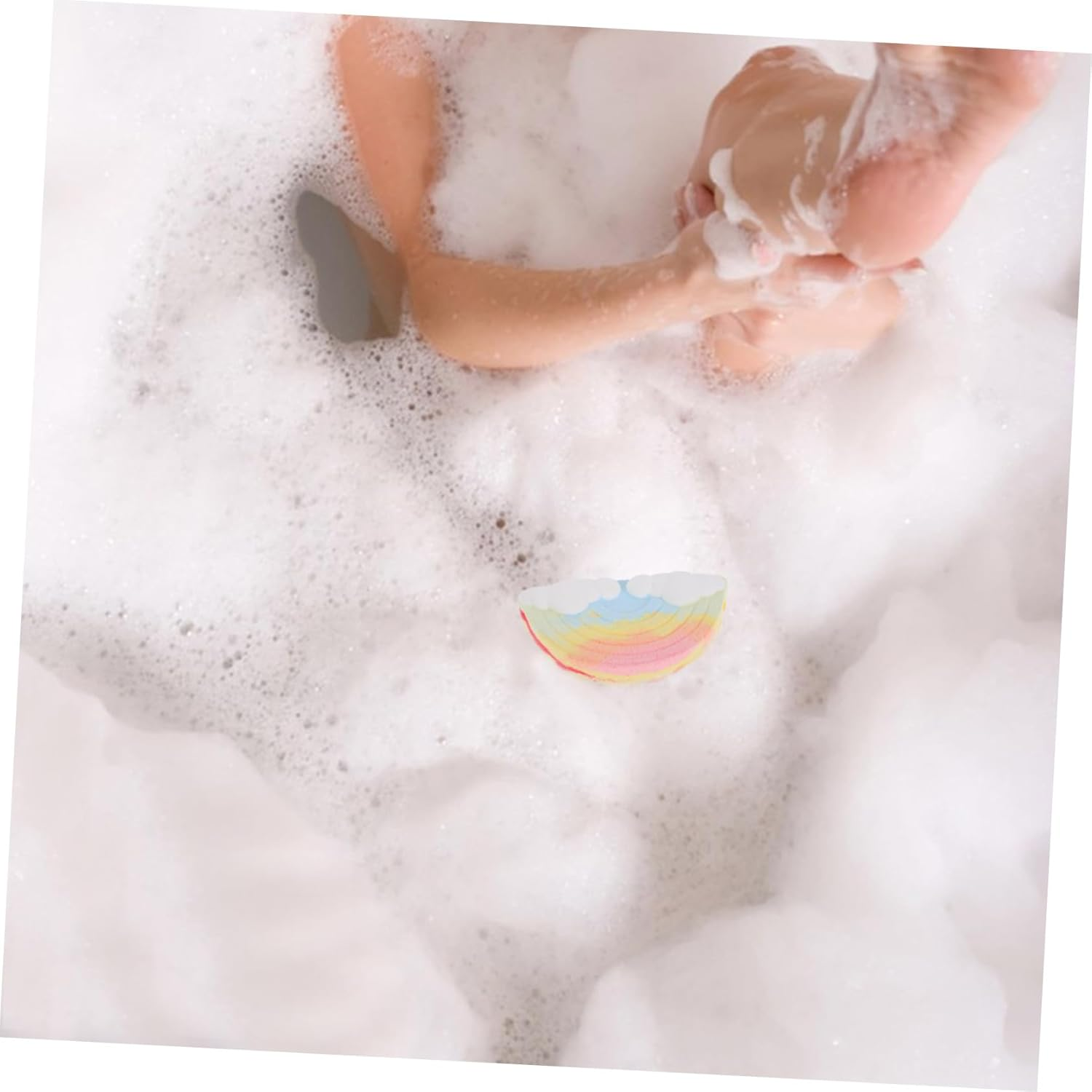 Rainbow Cloud Bath Salts Spa Bubbles Planet Themed Handmade Fragrance Travel image number 6