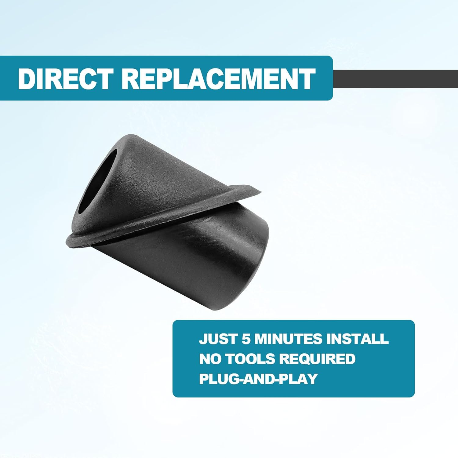 Antenna Base Rubber Adapter Base - Radio Antenna Mast Base - Compatible with Hyundai Elantra 2000-2006 - 96216-2D000&hellip;