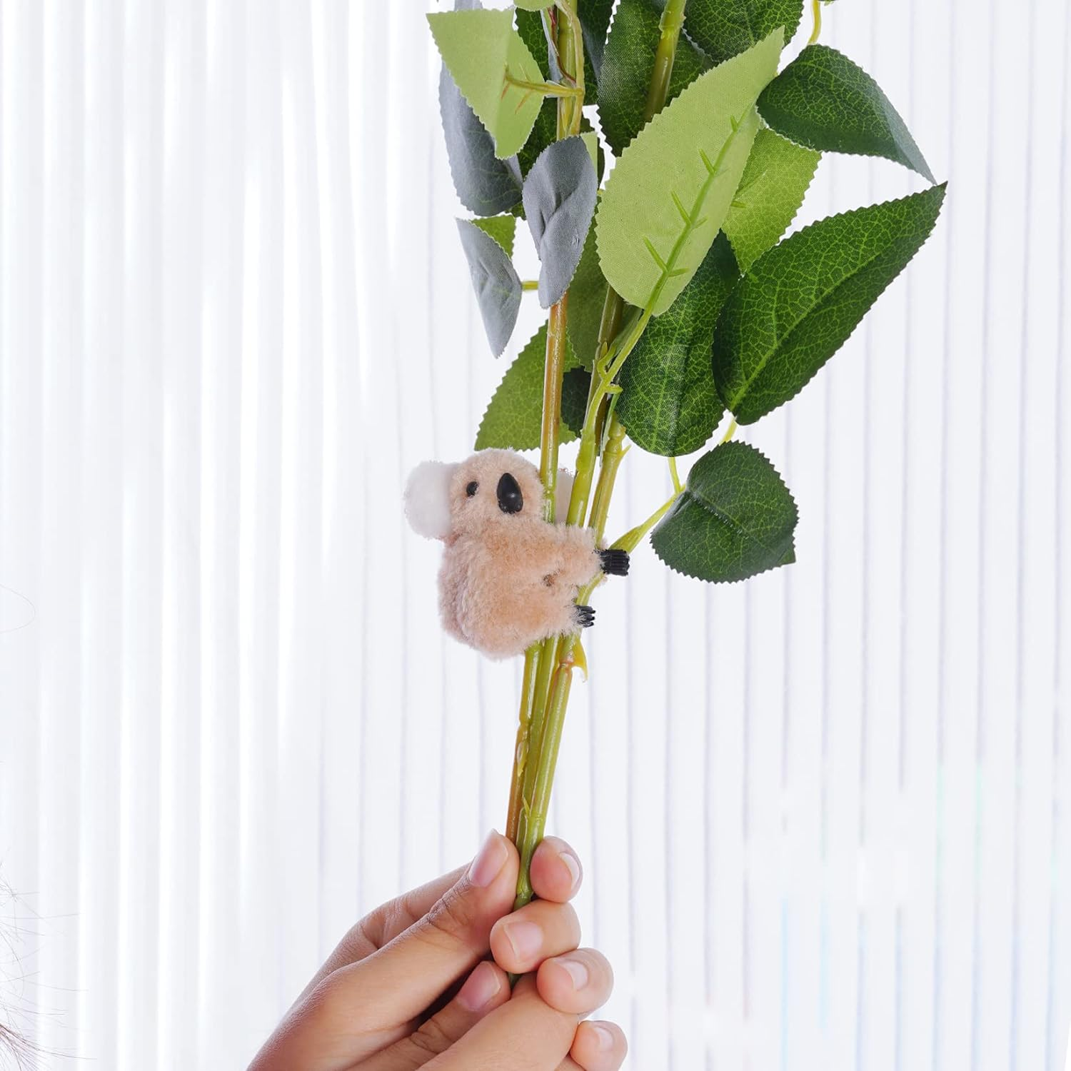 16Pcs Koala Clip Pencil Buddy Clip on Pencil Topper Animal Hungers Koala Birthday Party Supplies image number 4