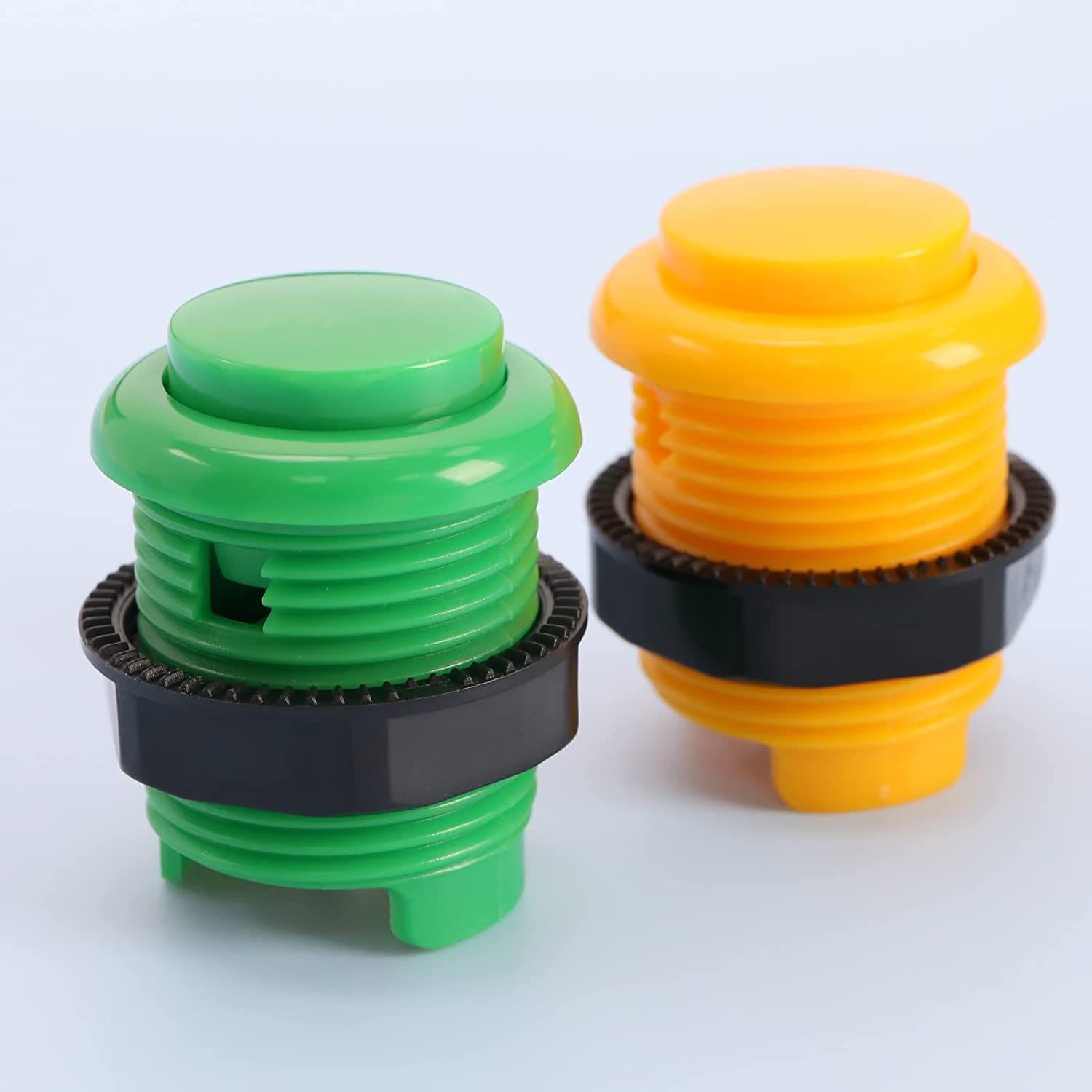 Emagtech 8PCS Push Button Compatible with Arcade Machine Games Multicolour Video Games Button Games Replacement Accessories 4 Colours image number 4