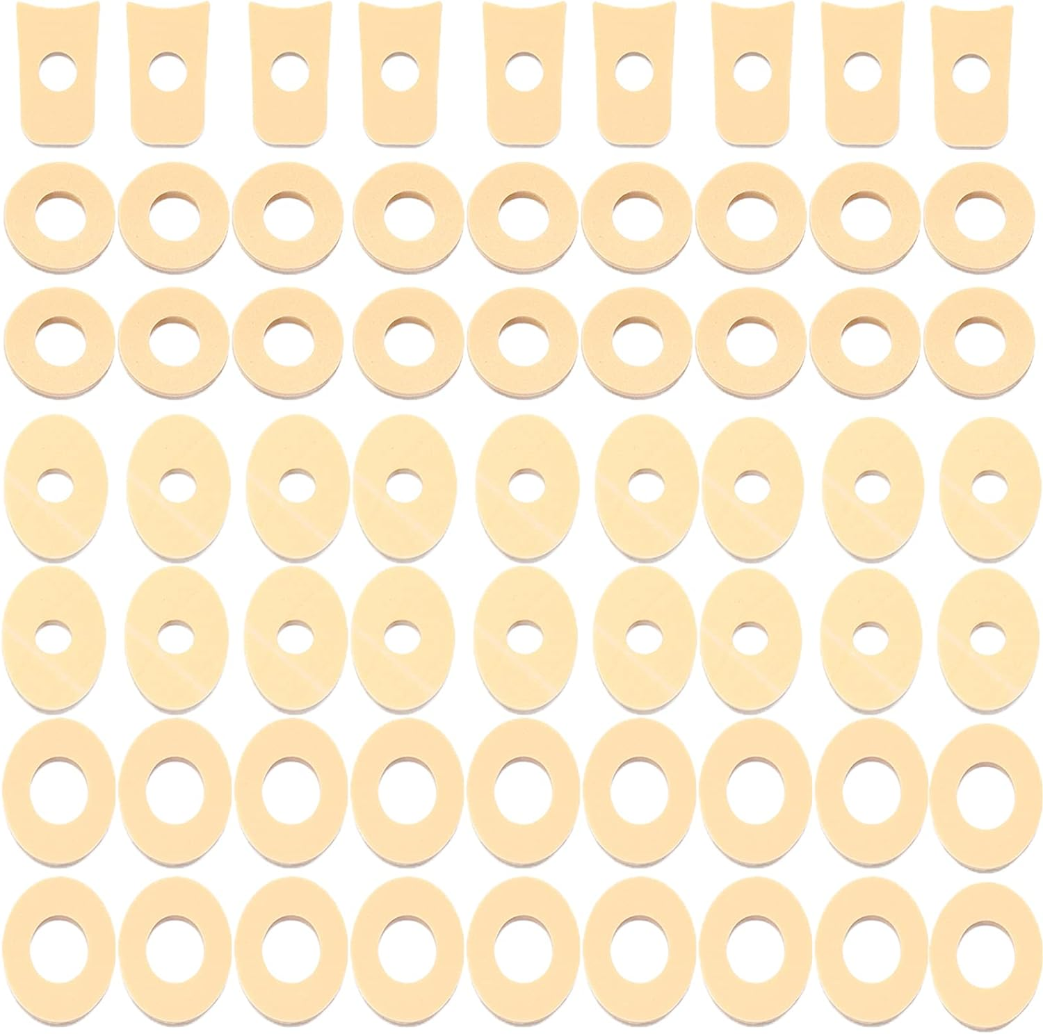 (150 PCS) Corn Pads Foam Callus Cushions Cocoon Eye Sticker, Waterproof Corn Cushion, Adhesive Corn Protectors for Corn Remove, Relief Callus and Feet Sore