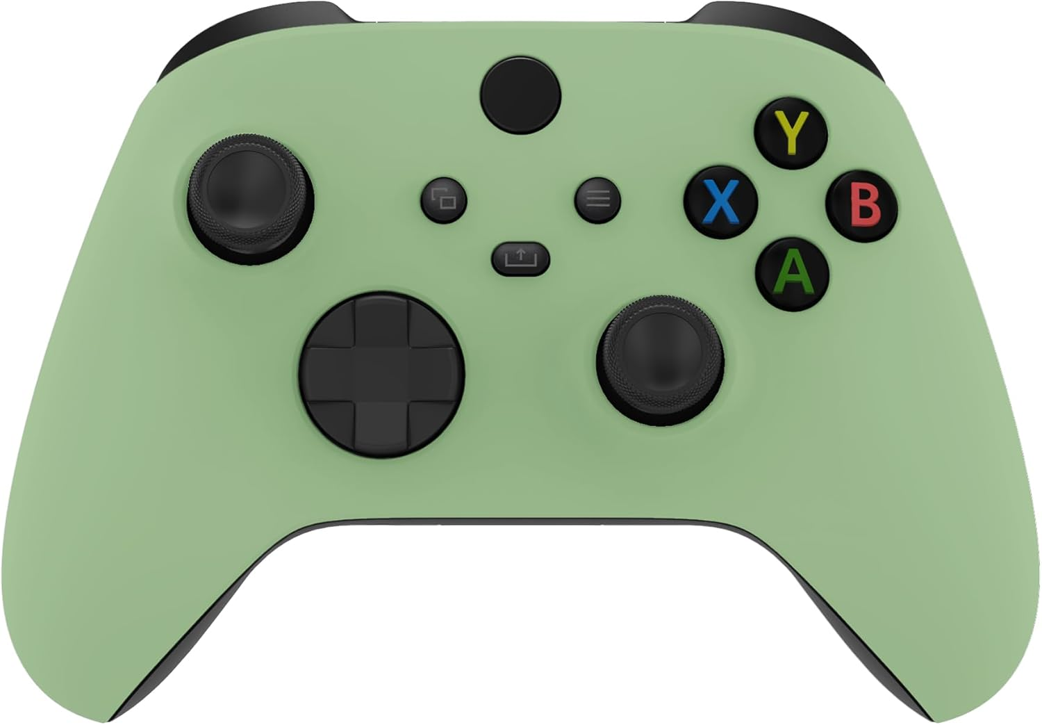 Extremerate Side Rails Grips Shell for Xbox Series X & S Controller, Matcha Green Custom Accessories Back Panels Cover Faceplate for Xbox Core Wireless Controller [Controller NOT Included] image number 1