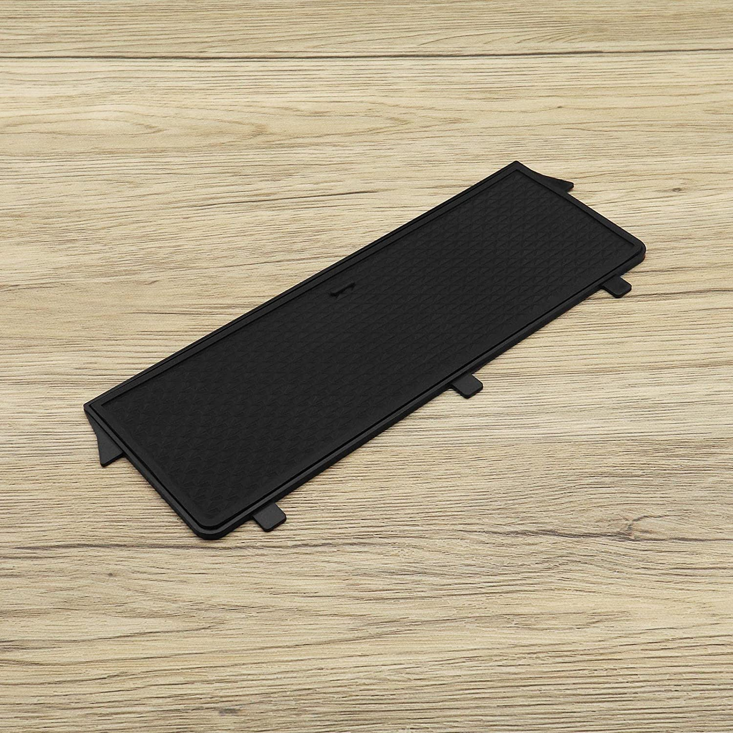 SING F LTD Center Console Storage Box Shelf Compatible with MX5 2015-2022 Armrest Box Interlayer with Anti-Slip Rubber Pad Glove Box Organizer Tray Black image number 2