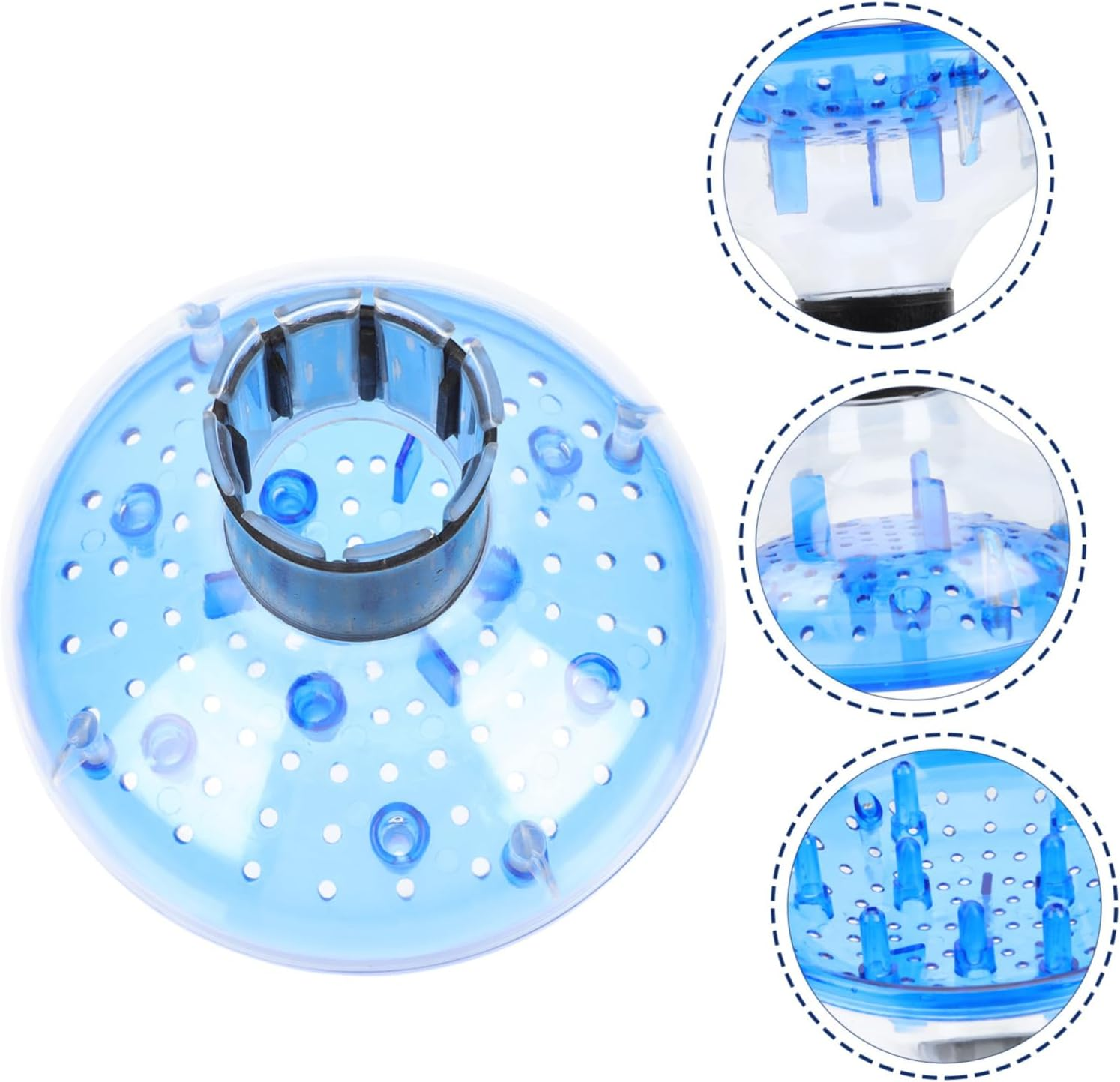 GANAZONO Hair Diffuser Attachment for Wavy and Curly Hair Heat Resistant Blow Dryer Diffuser Head Even Airflow for and Quick Styling at Home Salon