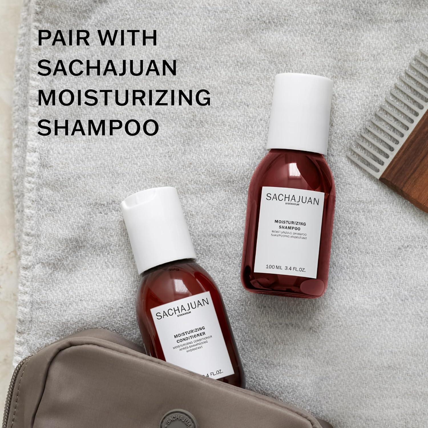 Sachajuan Moisturizing Conditioner by Sachajuan for Unisex - 3.4 Oz Conditioner, 102 Milliliters image number 2