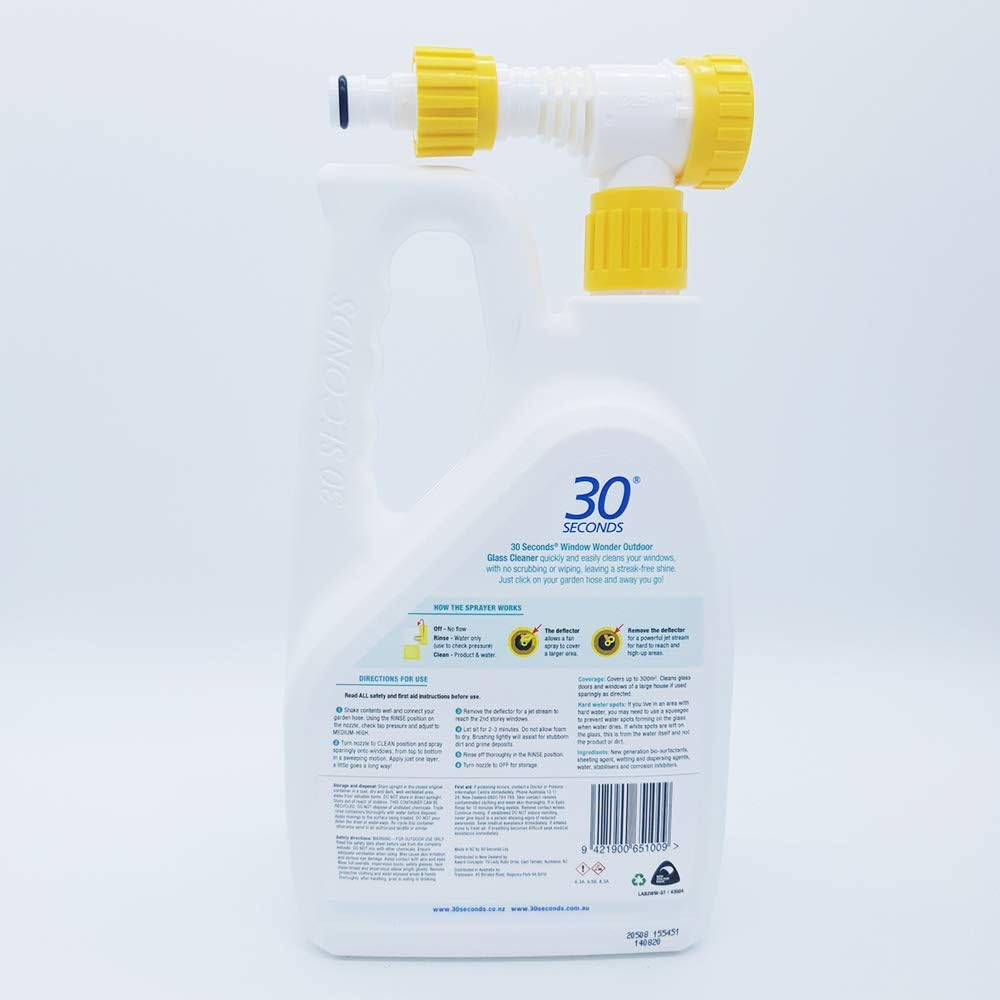 30 Seconds Wonder Window Cleaner 2 Litre image number 1