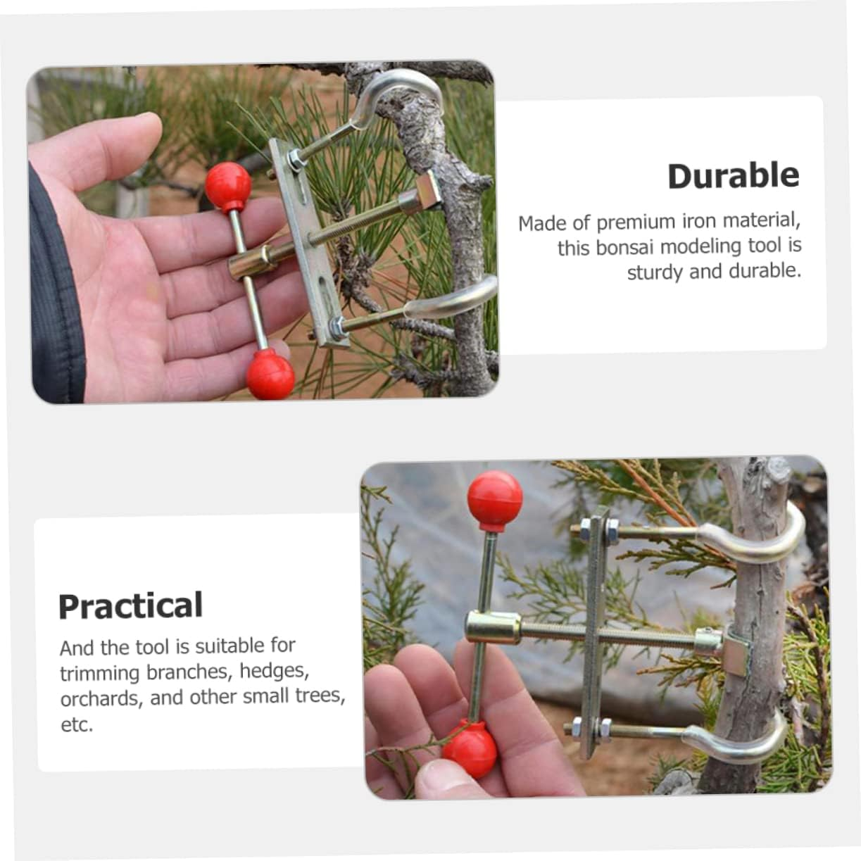 3Pcs Bonsai Styling Tool Branch Regulator Trunk Bender Easy Operation Bending Tool image number 4