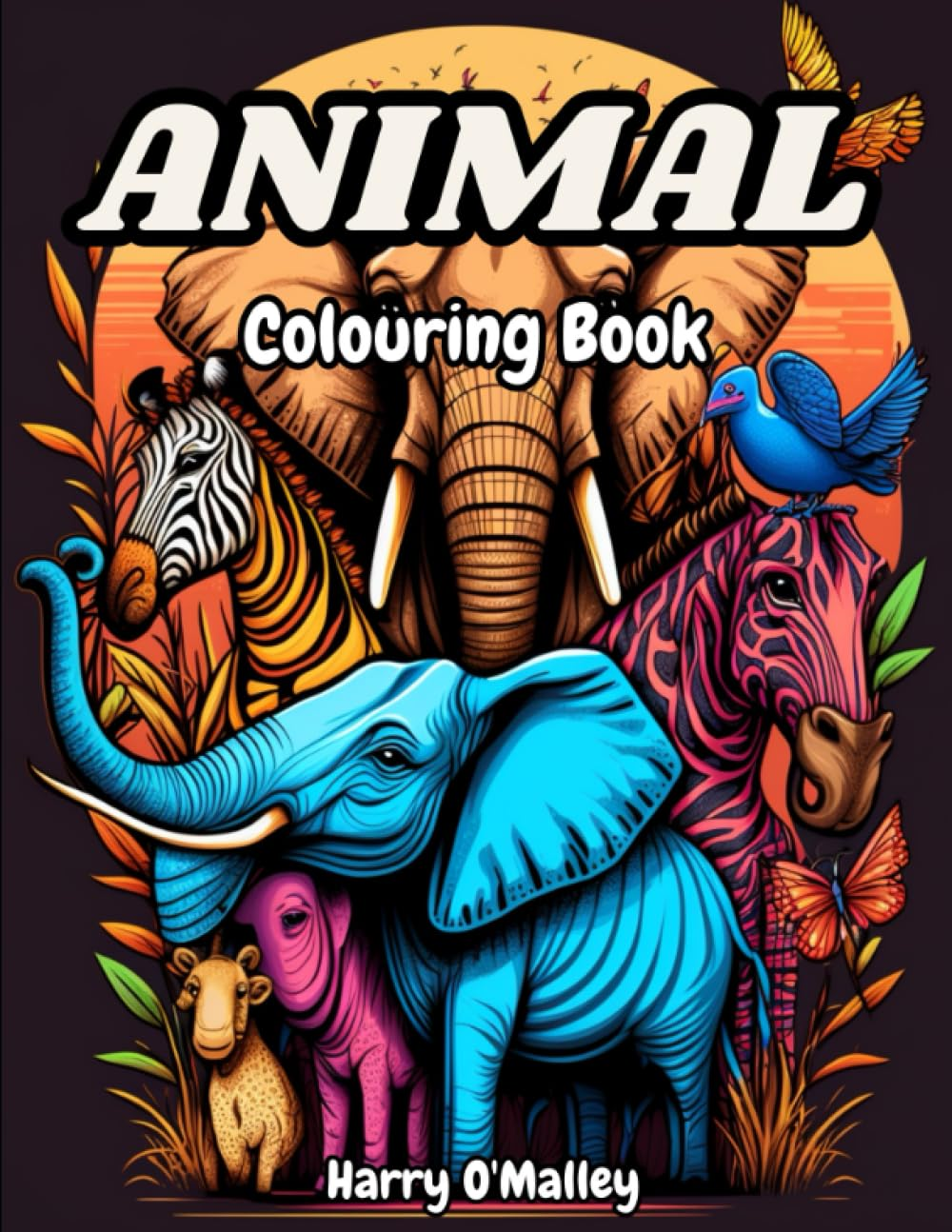 Animal Colouring Book image number 1