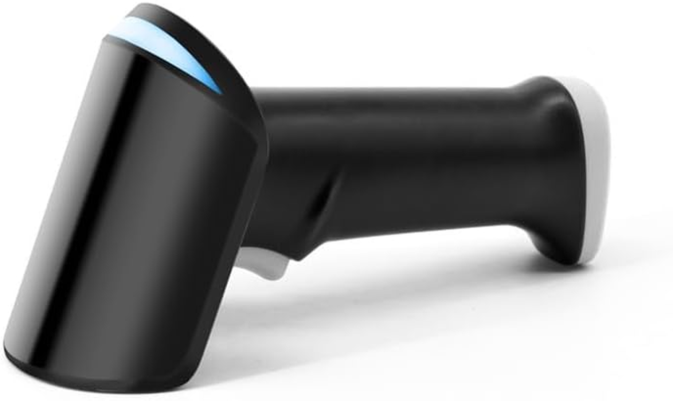 High-Speed Wireless 2D Scanner 640 * 480 CMOS, Bluetooth 2.4G & USB Interfaces Warehouse Inventory Scanning, 1.5M Drop Proof Barcode & QR Code Reade for Retails(Grey) image number 1