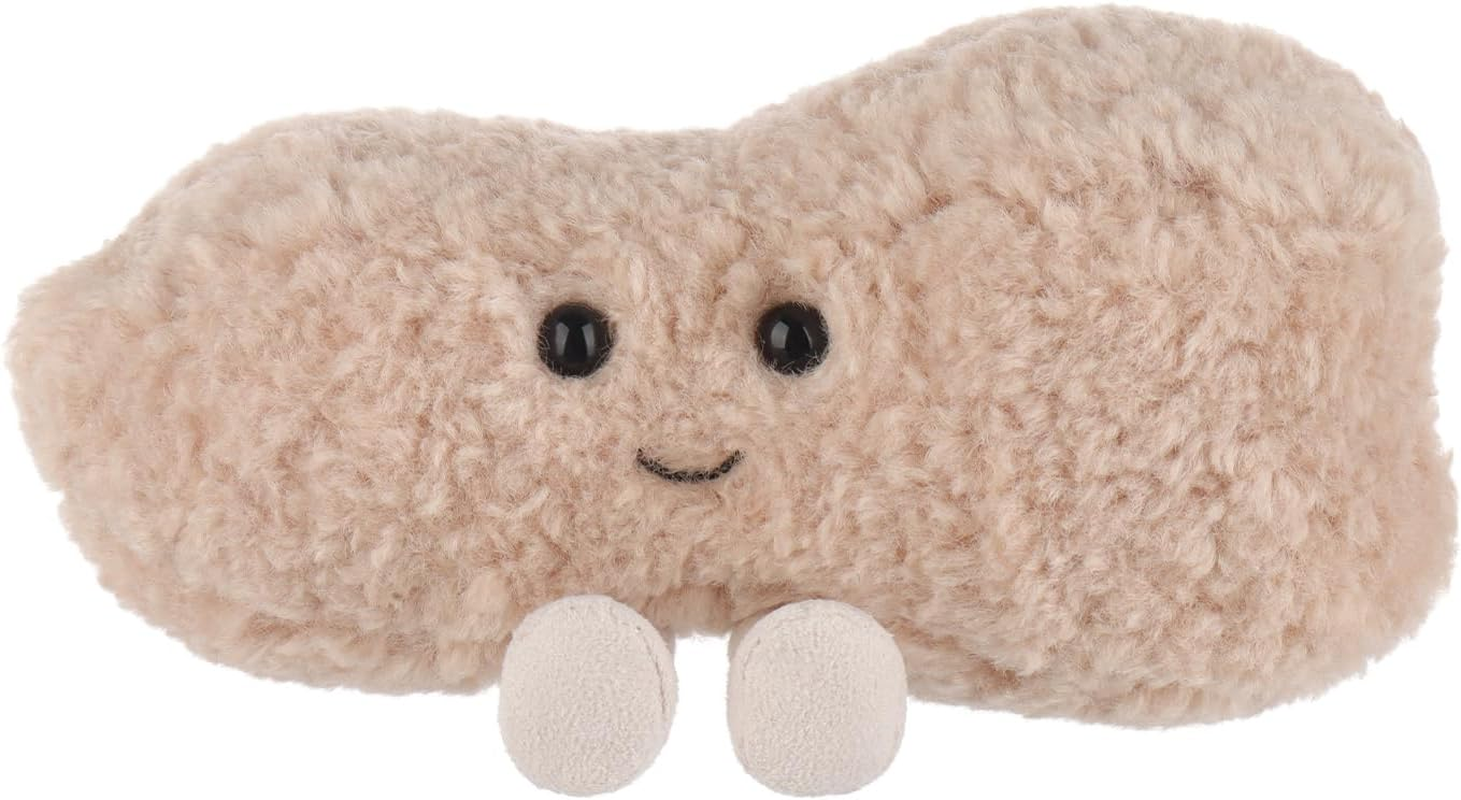 Apricot Lamb Fresh Peanut Stuffed Animals for Kids, Soft Cute Plush Toys for Baby Girl and Boy, 6.7 Inches image number 5