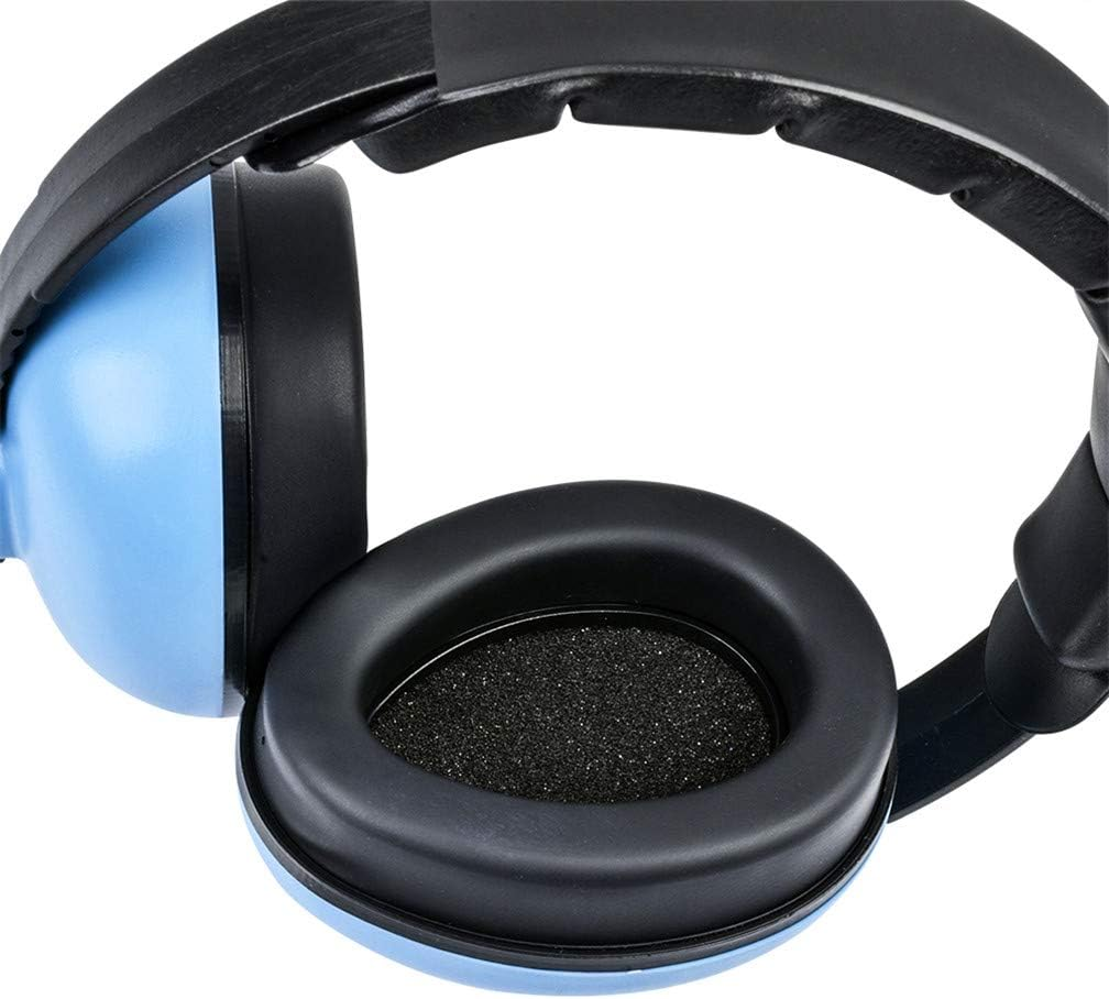 Baby Noise Cancelling Earmuffs for 0-3 Years, Unisex, Blue, SNR 26 Db / NRR 31Db Protection, Perfect for Sleeping, Airplane, Concerts, Toddlers & Infants image number 4