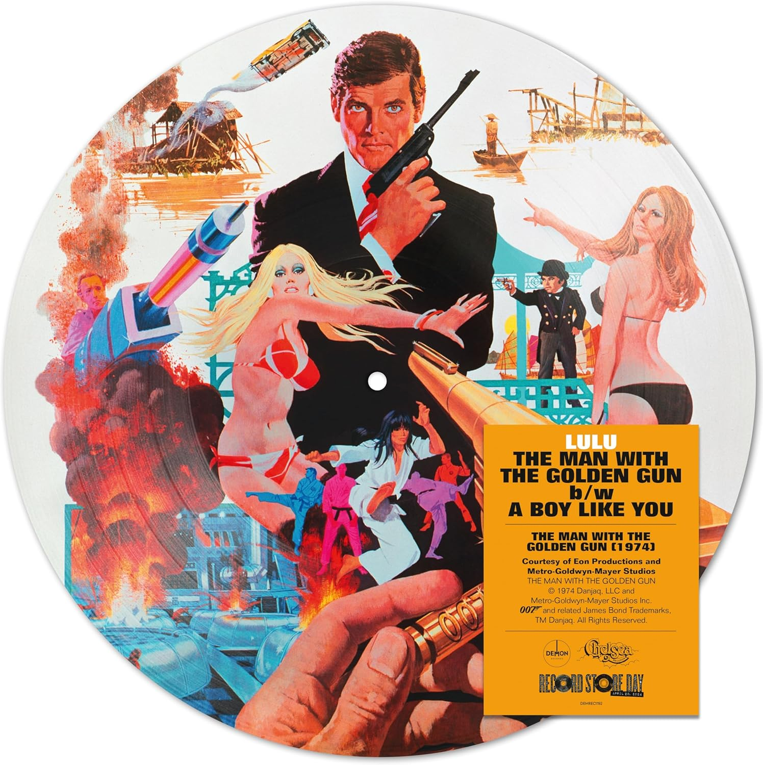 James Bond: the Man with the Golden Gun - Limited Picture Disc Vinyl