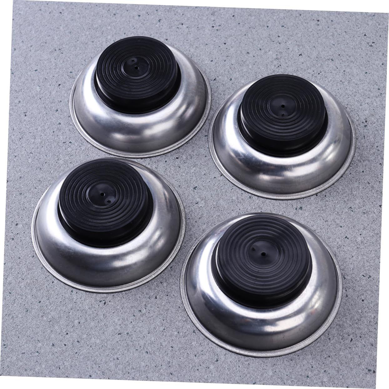 Mobestech 4-Inch Stainless Steel Magnetic Parts Tray Bowl Strong Magnetic Parts Holder for Screws and Tools Workshop Use image number 1