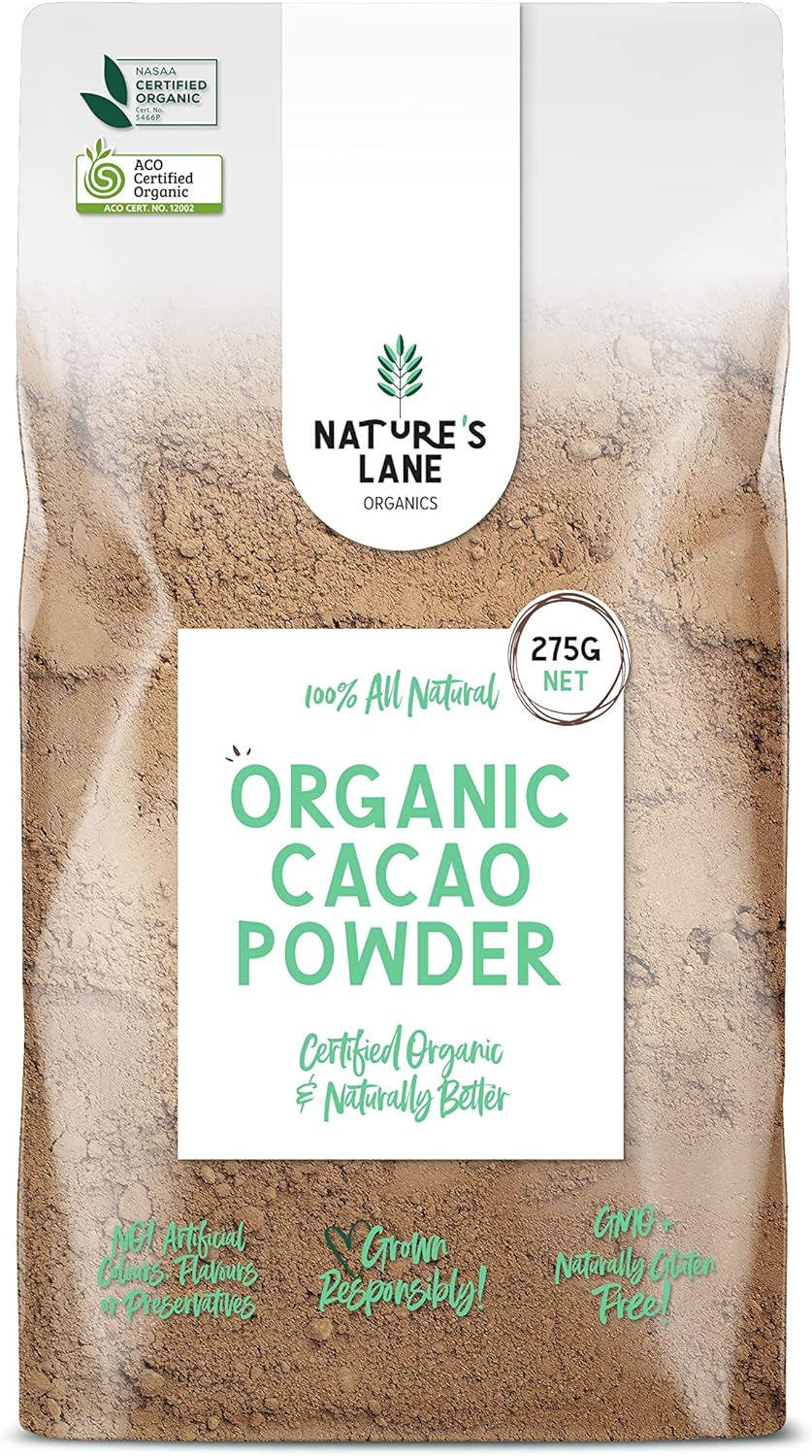 Natures Lane Organics Cacao Powder 275 G