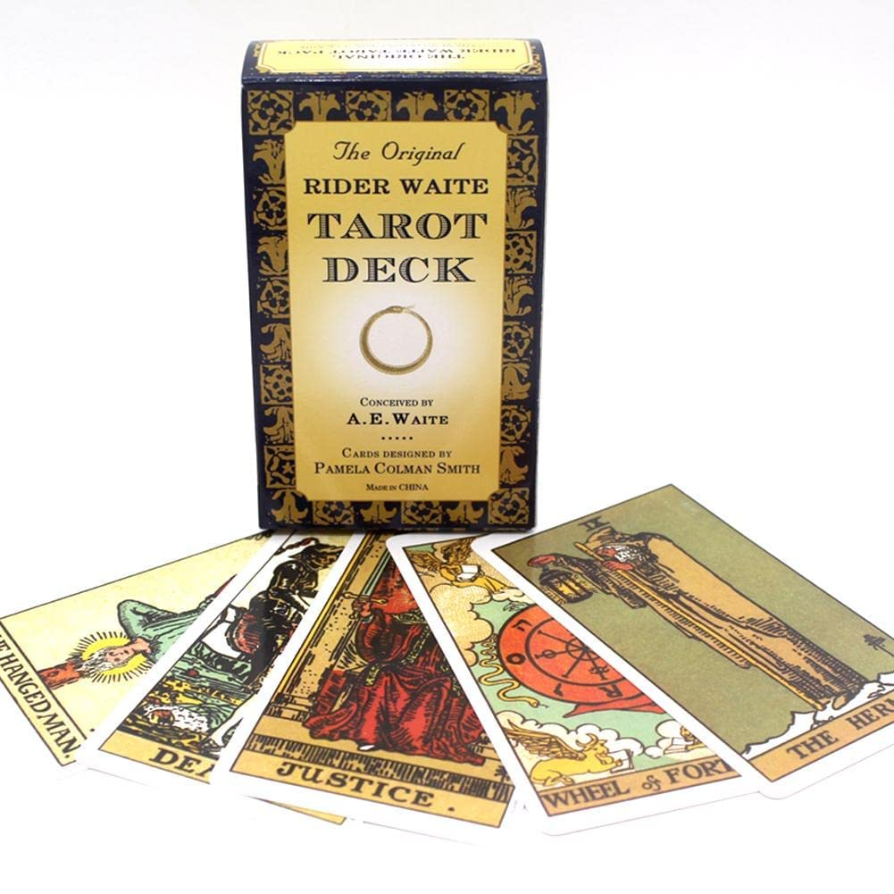 The Original Rider Waite Tarot Deck: 78 Beautifully Illustrated Cards and Instructional Booklet image number 1
